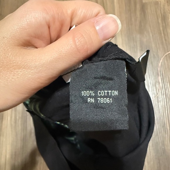 Tripp NYC XS Black Green Plaid Zipper Punk Mall Goth Pleated Mini Skirt Vintage - Picture 10 of 10